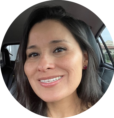 Alba Frassrand caring for children